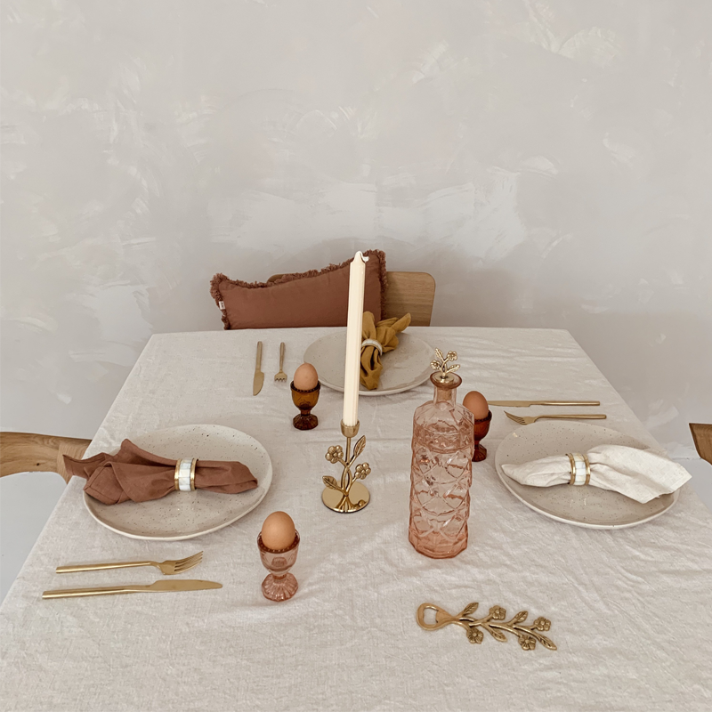 Servetten (set van 2) - terra - Afbeelding 5