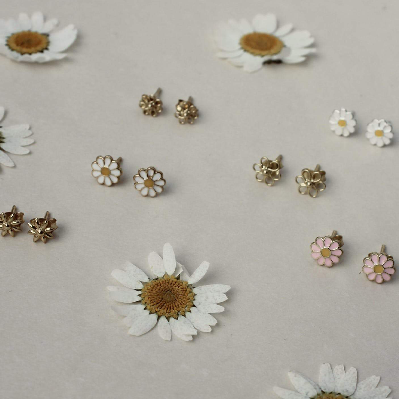 Bloem studs - Afbeelding 3