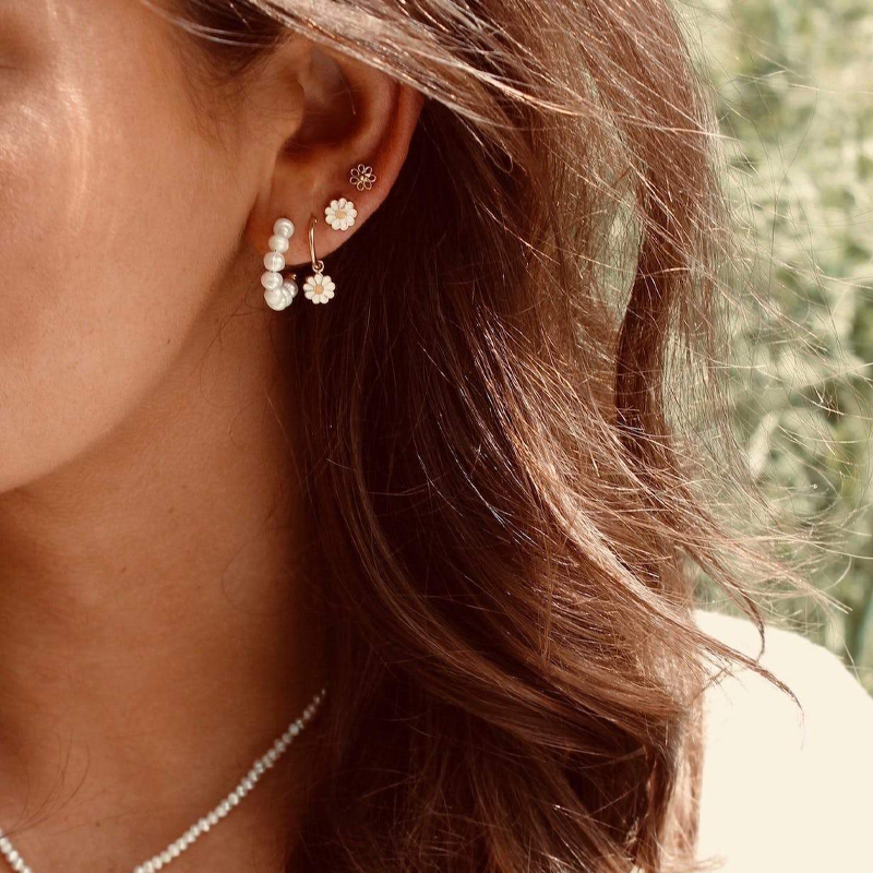 Bloem studs - Afbeelding 2