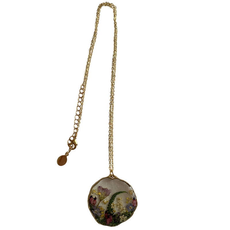Asymmetrische ketting - meerkleurig - Afbeelding 3