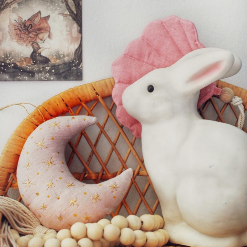 Maan - roze - Afbeelding 2