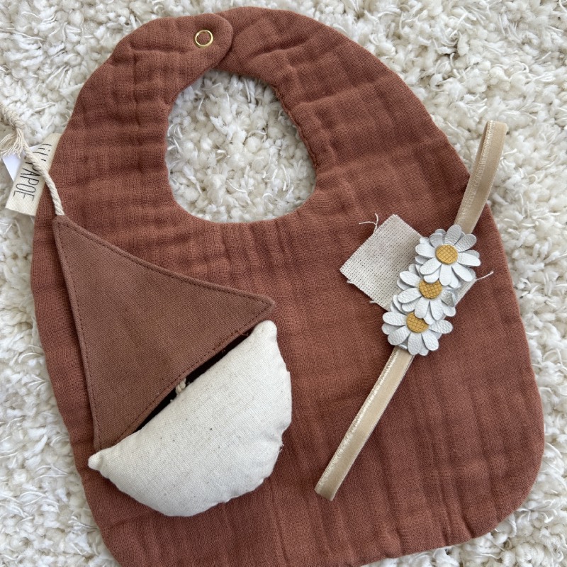 Baby cadeauset mini - terra